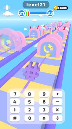 Math Race 3D - Screenshot 1