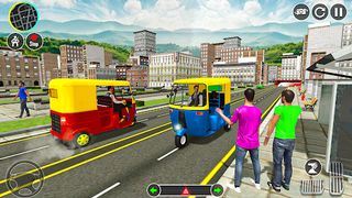 Auto Rickshaw game 3D car game - Screenshot 2