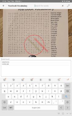 Word Search Scanner and Solver - Screenshot 1