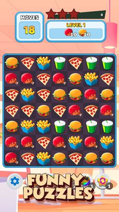 Crush The Burger Match 3 Game - Screenshot 3