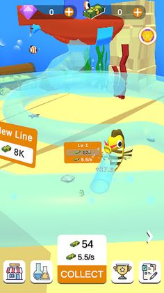 Idle Seahorse Tycoon - Screenshot 1