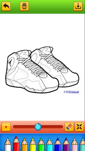 Coloring Sneaker Craft - Screenshot 3