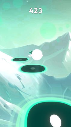 Icy Snow Mountains Hopper - Screenshot 2