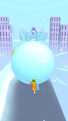 Snowball Roller - Screenshot 3