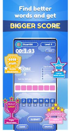 Word Warring: Fun Anagram Game - Screenshot 1