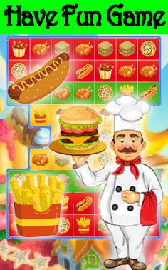 Hamburger Match 3 - Screenshot 3