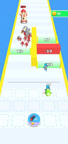 Mob Merge 3D - Screenshot 1