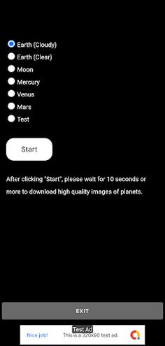 Rocky-Planets Tour - Screenshot 1