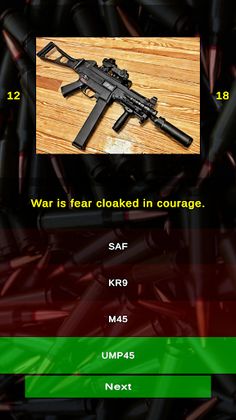 Tactical Submachine Gun Quiz - Screenshot 3