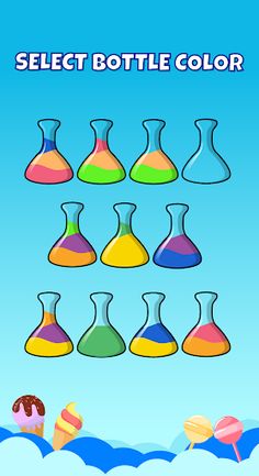 Water Color Sort Puzzle Game - Screenshot 3