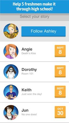 mySocial Interactive Story - Screenshot 1