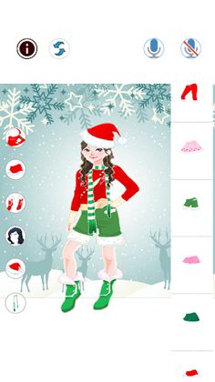 Habillage Noel Jeune Fille - Screenshot 2