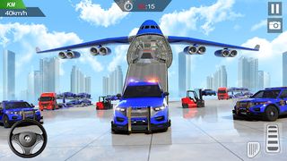 Police Airplane Car Transport - Screenshot 2