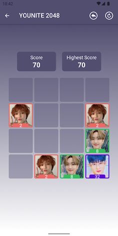 YOUNITE 2048 Game - Screenshot 4