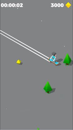 Snowy Skate - Screenshot 1