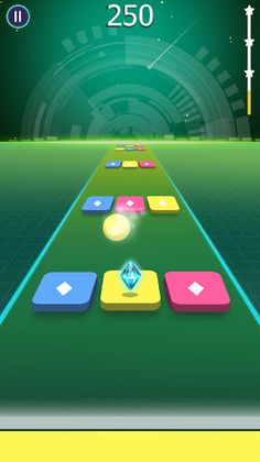 Beat Ball: Dancing Color Hop - Screenshot 2