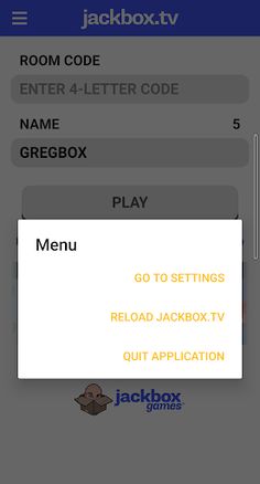 gregbox - jackbox player - Screenshot 2