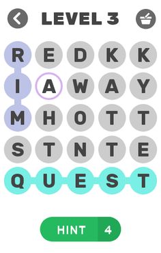 Find Words! English - Screenshot 3