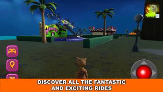 Halloween Cat Theme Park 3D - Screenshot 3