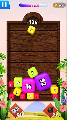 2048 Bouncy Blocks Game - Screenshot 3