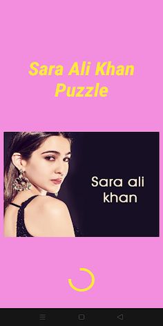Sara Ali Khan Puzzle - Screenshot 1