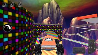 Monster Car Platform Driver - Screenshot 2