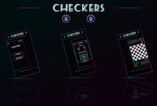 Checkers Game - Screenshot 1