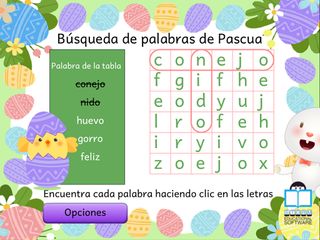 Easter Wordsearch - Screenshot 3