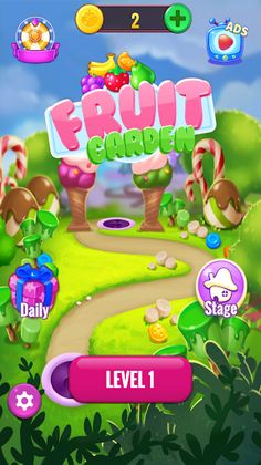 Fruit Garden  - Match 3 - Screenshot 4