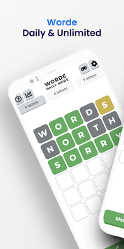 Worde - Daily & Unlimited - Screenshot 1