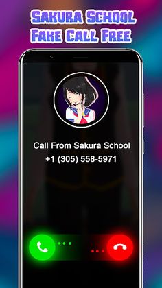Sakura School Prank Call Magic - Screenshot 2