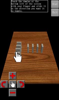 3D Domino Toppling - Screenshot 1
