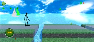 Skater stickman - Screenshot 1