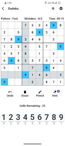 Sudoku - Classic Sudoku Puzzle - Screenshot 3