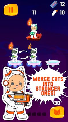 Catlaxy - Cats vs Goose - Screenshot 1