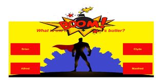 Superhero Trivia Game - Screenshot 2