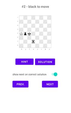 chess: mate in 1 puzzles - Screenshot 2