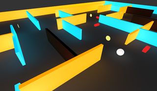 3D Neon Maze - Lite - Screenshot 2