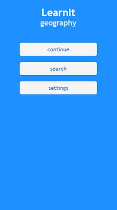 LearnIt - Geography - Screenshot 1
