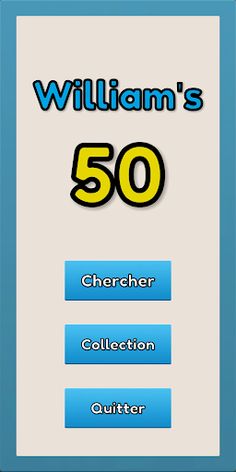 William's 50 - Screenshot 1