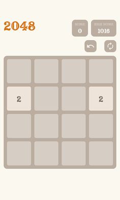 2048 game - Screenshot 3