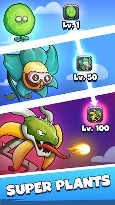 Merge Plants – Monster Defense - Screenshot 2