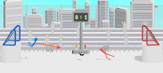 Stickman Ragdoll Soccer - Screenshot 1