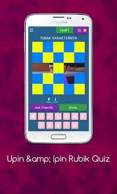 Upin & Ipin Rubik Quiz - Screenshot 4
