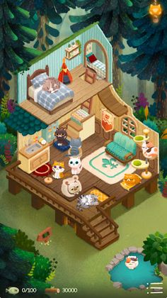 Secret Cat Forest - Screenshot 1