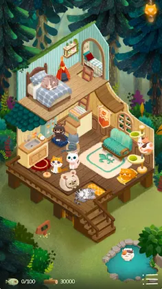 Secret Cat Forest - Screenshot 1
