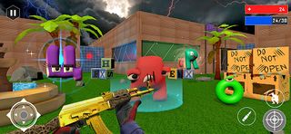 Alphabet FPS Shooting Games 3D - Screenshot 1