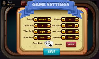Offline Crazy Eights - Free Ca - Screenshot 1