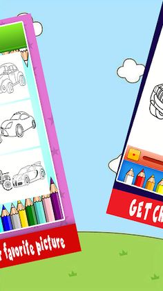 Coloring Book Of Cars - Screenshot 4