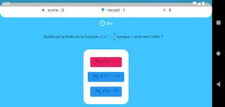 Bac de Mathématiques 2024 quiz - Screenshot 1